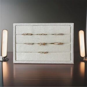 Elegant Gold colored Women's Ring Set